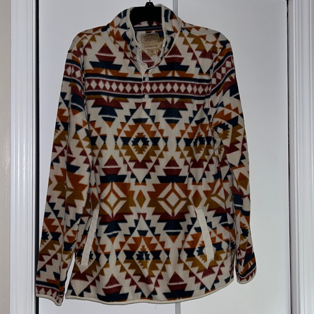Multicolored Fleece Sweatshirt
